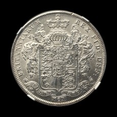 1826 halfcrown reverse