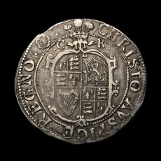 Charles I shilling reverse