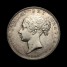 1840 halfcrown reverse