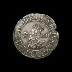 Charles I groat obverse