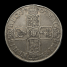 1707 halfcrown obverse
