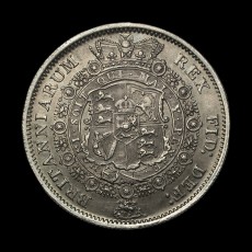 1817 halfcrown reverse