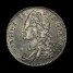 1743 halfcrown reverse