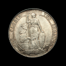 1902 florin reverse