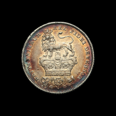 1829 sixpence reverse