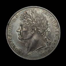 1821 halfcrown obverse