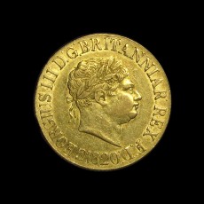 George III sovereign obverse