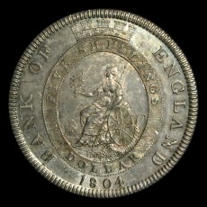 George III dollar reverse