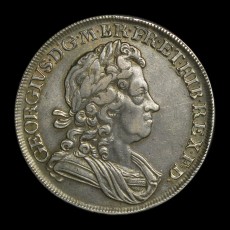George I crown obverse