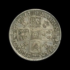 George I shilling reverse