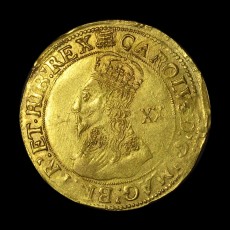 Charles I unite obverse