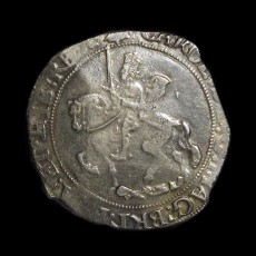 Charles I halfcrown obverse