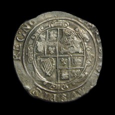 Charles I halfcrown reverse