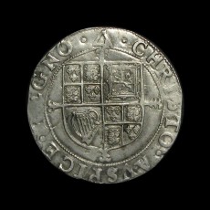 Charles I shilling reverse