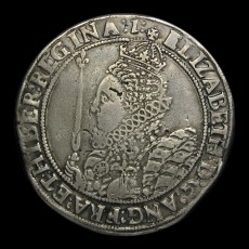 Elizabeth I crown obverse