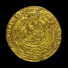 Henry VI noble obverse