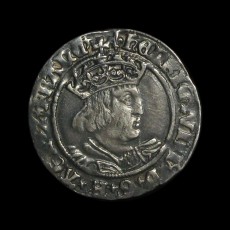 Henry VIII groat obverse