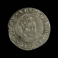 Henry VIII groat obverse