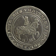Edward VI halfcrown obverse