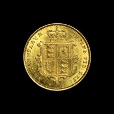 Victoria half sovereign reverse