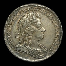 George I crown obverse