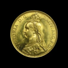 Victoria two pounds obverse