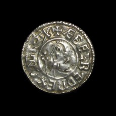 Aethelred II crux penny obverse