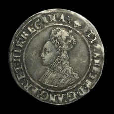 Elizabeth I shilling obverse