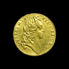 William III halfguinea obverse