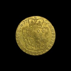 George II half guinea reverse