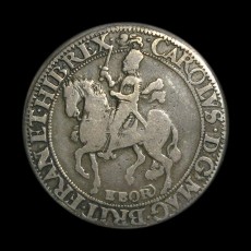 Charles I halfcrown obverse