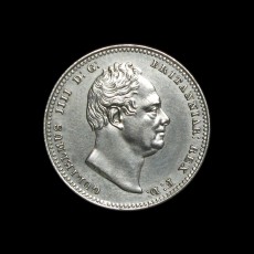 William IV shilling obverse