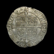 Charles I shilling reverse