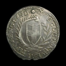 Commonwealth halfcrown obverse