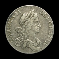 Charles II crown obverse