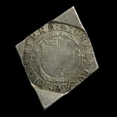 Charles I lozenge halfcrown reverse