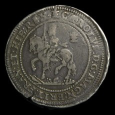 Charles I halfpound obverse
