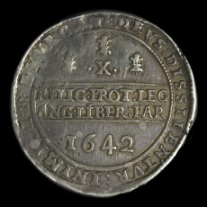 Charles I halfpound reverse
