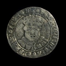 Henry VIII testoon obverse