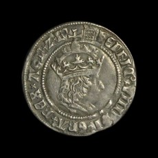 Henry VIII groat obverse