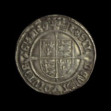 Henry VIII groat reverse