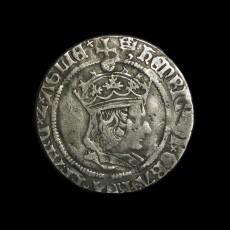 Henry VIII groat obverse