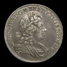George I crown obverse