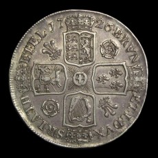 George I crown reverse