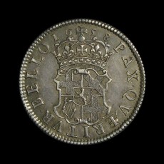 Cromwell shilling reverse