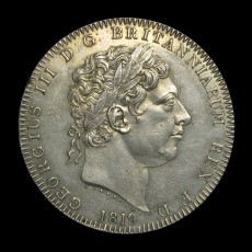 George III crown obverse