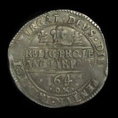 Charles I halfcrown reverse