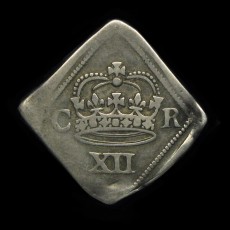 Charles I Newark shilling obverse