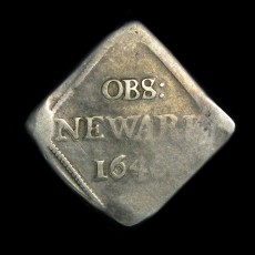 Charles I Newark shilling reverse