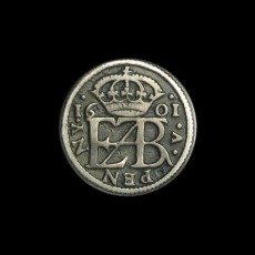 Elizabeth I pledge penny reverse